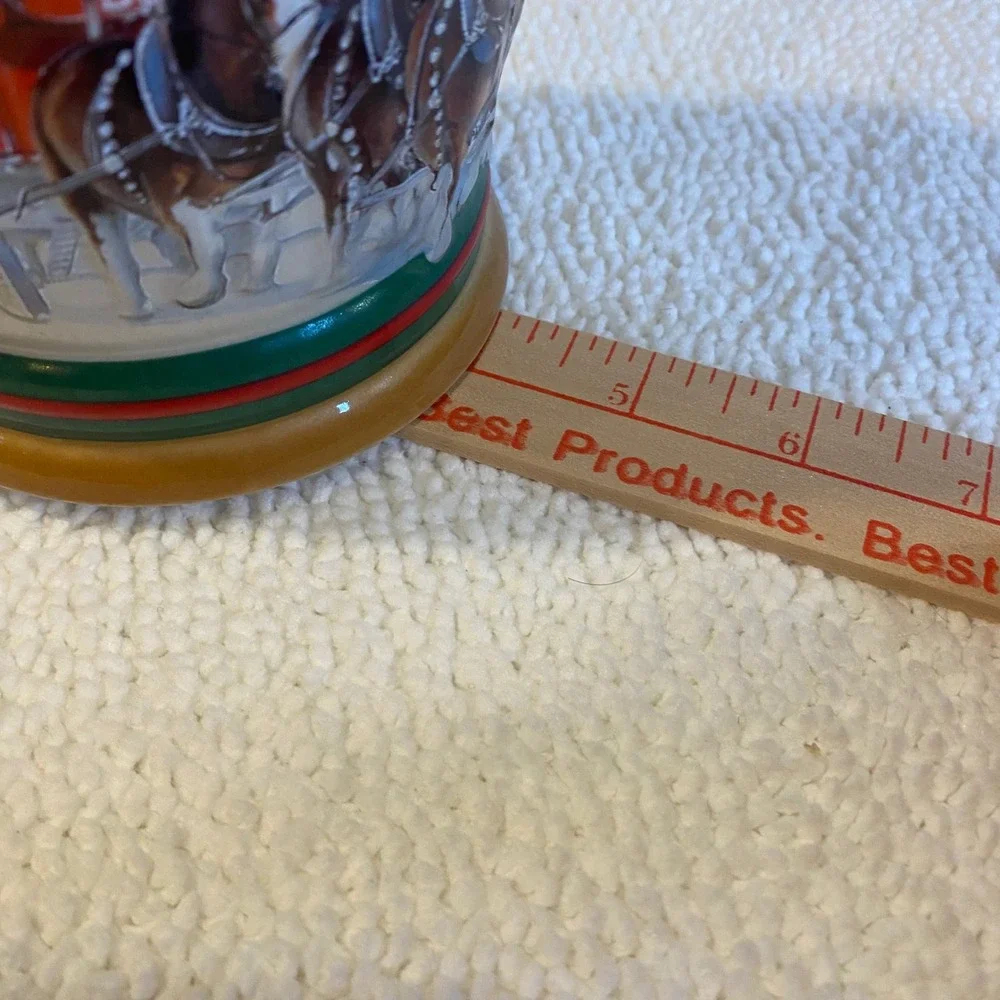 Budweiser Clydesdales‎ Beer Stein Collectible Vintage Ceramic 1997